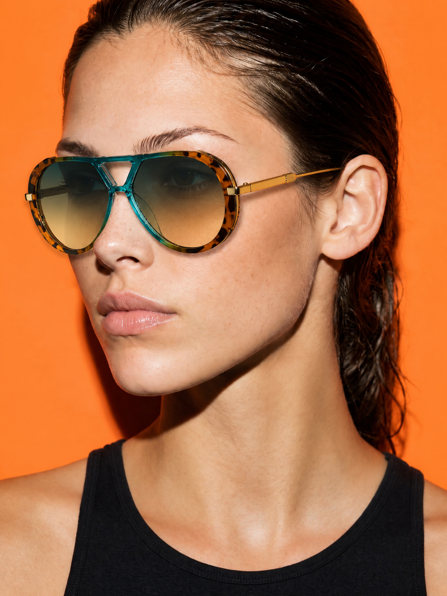 REEF - Frame 04 / Aviator / Teal-Tortoise